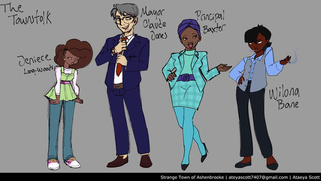 The Townsfolk | Clip Studio Paint Pro | July 25, 2025